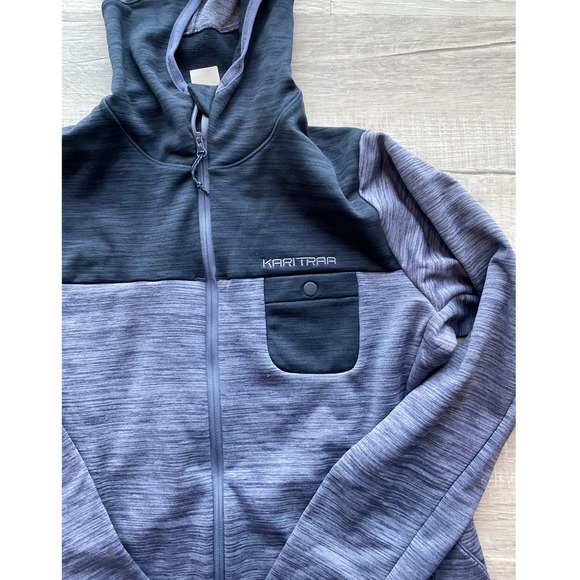 Kari Traa Sanne Hiking Midlayer Women's jacket blue size large - Picture 4 of 5